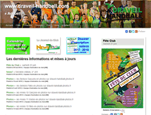 Tablet Screenshot of draveil-handball.com